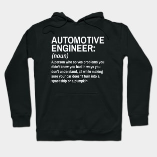 Automotive Engineer Funny Definition Engineer Definition / Definition of an Engineer Hoodie